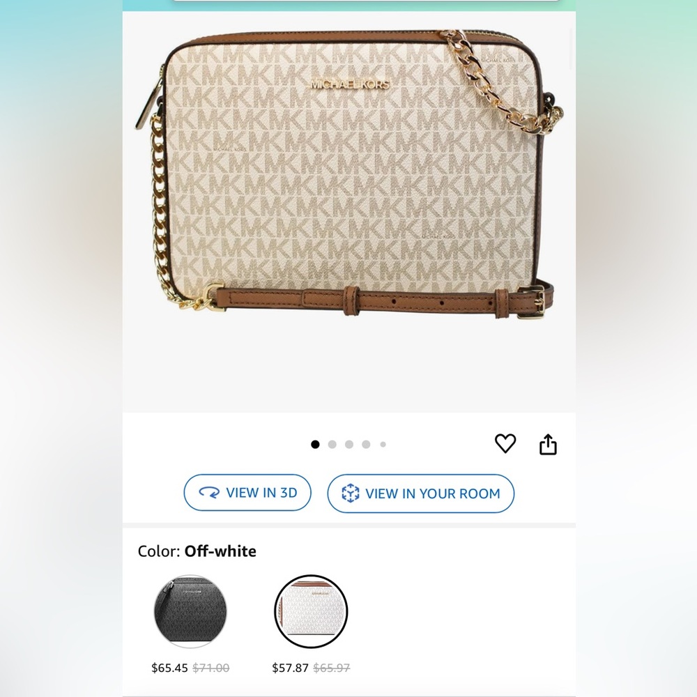 Michael Kors purse AND wallet together.